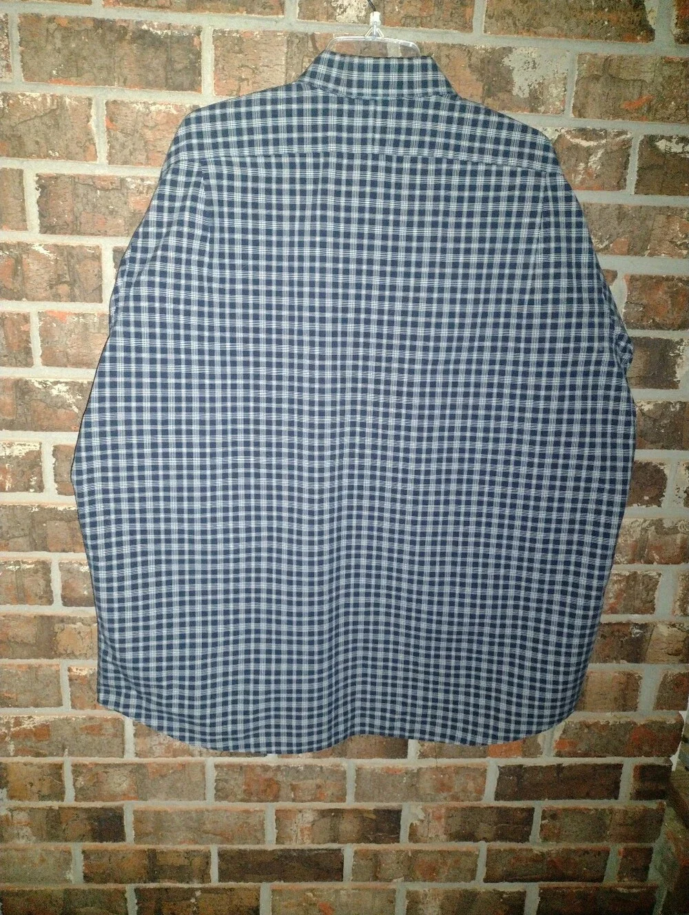 VGT Polo Ralph Lauren Shirt Men's XXL Lowell Sport L/S ButtonUp Blue White Check